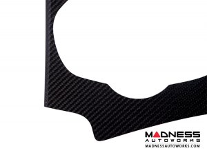Alfa Romeo Stelvio Center Console Trim Set - Carbon Fiber - Two Piece Kit - Pre '20 - Feroce Carbon